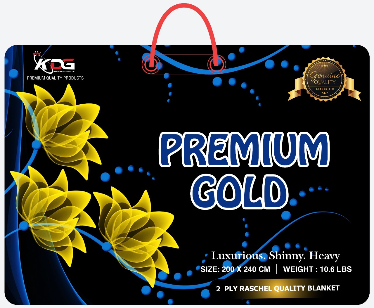 Bags Premium Gold Empty Bags