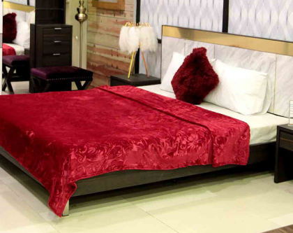 MANSION LUXURY FLANNEL  DOUBLE  BED