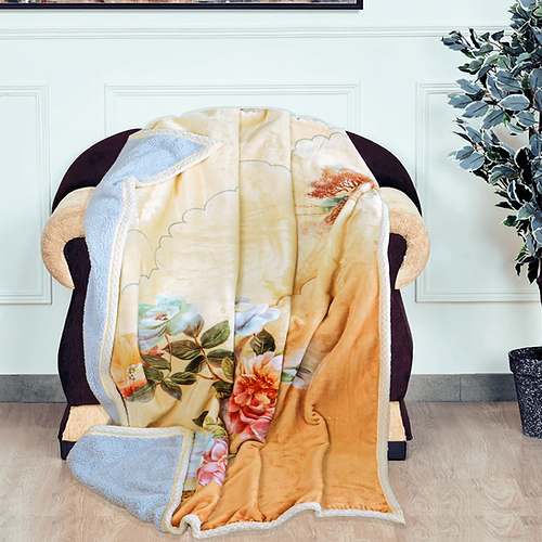 Soft Sherpa 2-Ply Single Bed Blanket HBK BLANKETS