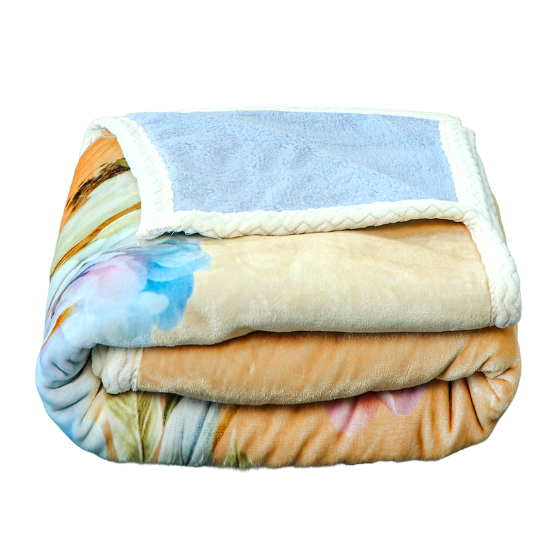 Soft Sherpa 2-Ply Single Bed Blanket HBK BLANKETS