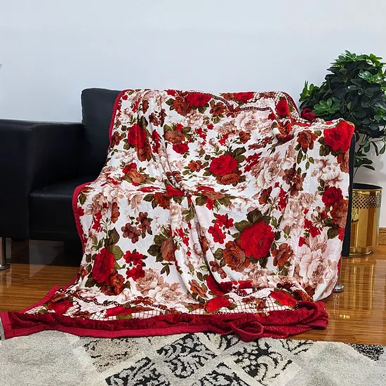 Glorious 1-Ply Single Bed Fleece Blanket HBK