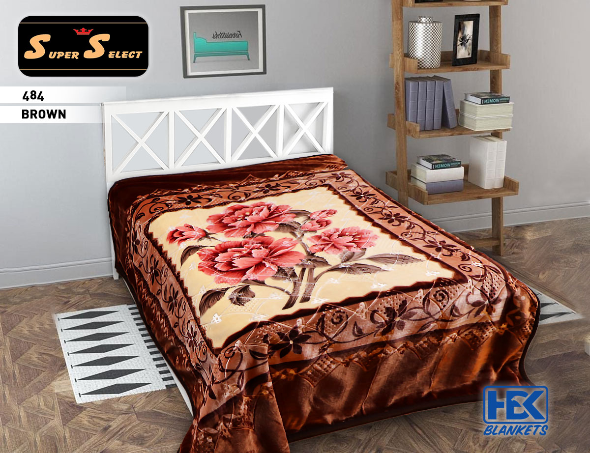 Super Select 2 Ply Single Bed Embossed Blanket HBK