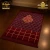 AL SAJDA With Fancy Long Bag (RBP) Heavy Quilted  Prayer Mat (1.3 Kg) ( 80*120 ) Bail Pack 30 pcs