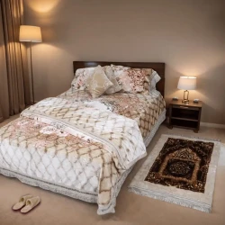 ARZOO 7 PCS BEDSHEET SET BOX (PLUSHMINK)