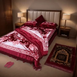 DREAMER CLOUDY 8 PCS BEDSHEET SET BOX (PLUSHMINK)
