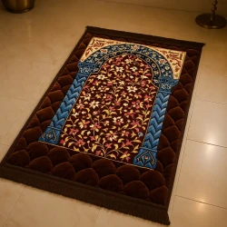 AL HARAMAIN With Premium Bag (RBP) Heavy Quilted Emb Prayer Mat (1.3 Kg) ( 80*120 ) Crtn Pack 24 pcs