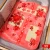 BABY CHIC PRINTED EMBOSSED  (1 PLY)  HOOD PINK