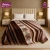 GOLDEN DREAM CLOUDY Flannel ( RBP ) 1 Ply Double Bed Emb Blanket