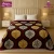 GOLDEN DREAM CLOUDY Flannel ( RBP ) 1 Ply Double Bed Emb Blanket
