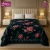 GOLDEN DREAM CLOUDY Flannel ( RBP ) 1 Ply Double Bed Emb Blanket