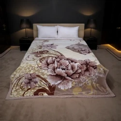 SKY KING CLOUDY DOUBLE BED 2 PLY BLANKET  4.75kg  ( 220 X 240 ) RBP