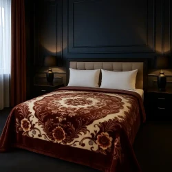 Sky King Color Bag Double Bed Double Ply Blanket Royal Blanket Pakistan