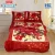 Super Cloudy Embossed 4Pcs Bed Cover Set with 2 Ply Blanket HBK