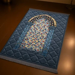 Royal Cloudy Quilted Prayer Mats  Size: 70 x 110 cm  Weight: 1.1kg