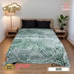 SKY KING CLOUDY DOUBLE BED 2 PLY BLANKET  4.75kg  ( 220 X 240 ) RBP