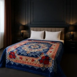 Sky King Color Bag Double Bed Double Ply Blanket Royal Blanket Pakistan